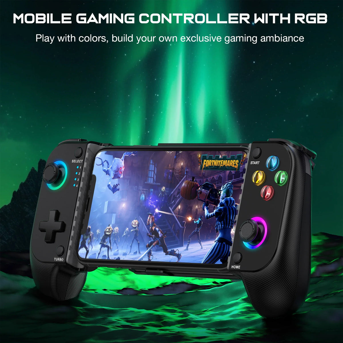 BEBONCOOL Telescopic Bluetooth Game Controller for Android iPhone