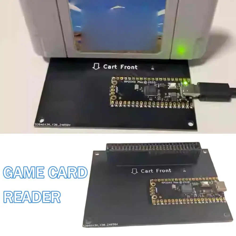 N64 Game Card Reader Dumper, Read ROM and Save Data via USB-C