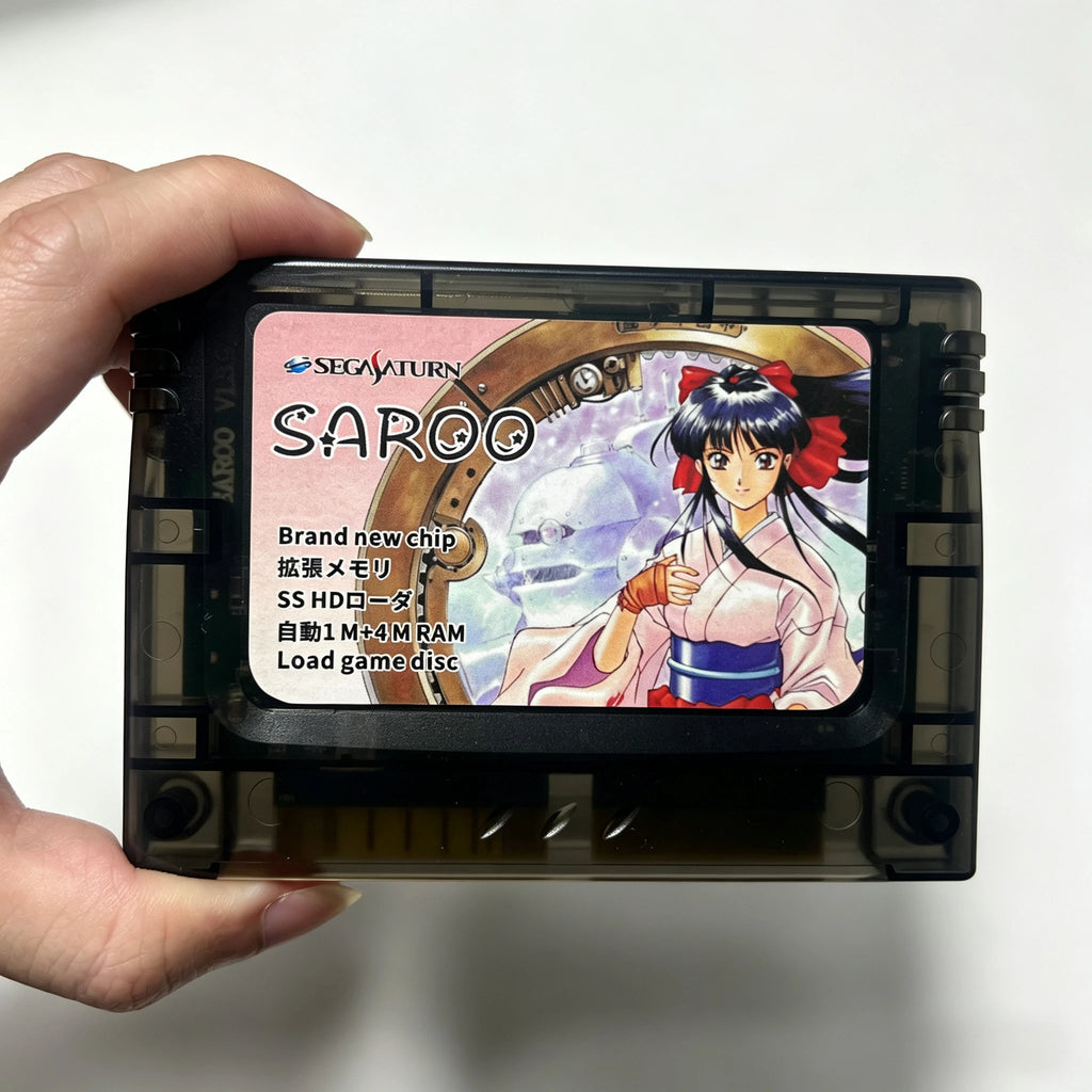 SEGA SATURN 0.9 Firmware Plug and Play DIY SAROO SS Fast Reading Card for Console ，with TF/SD Card Direct Reading Accelerato