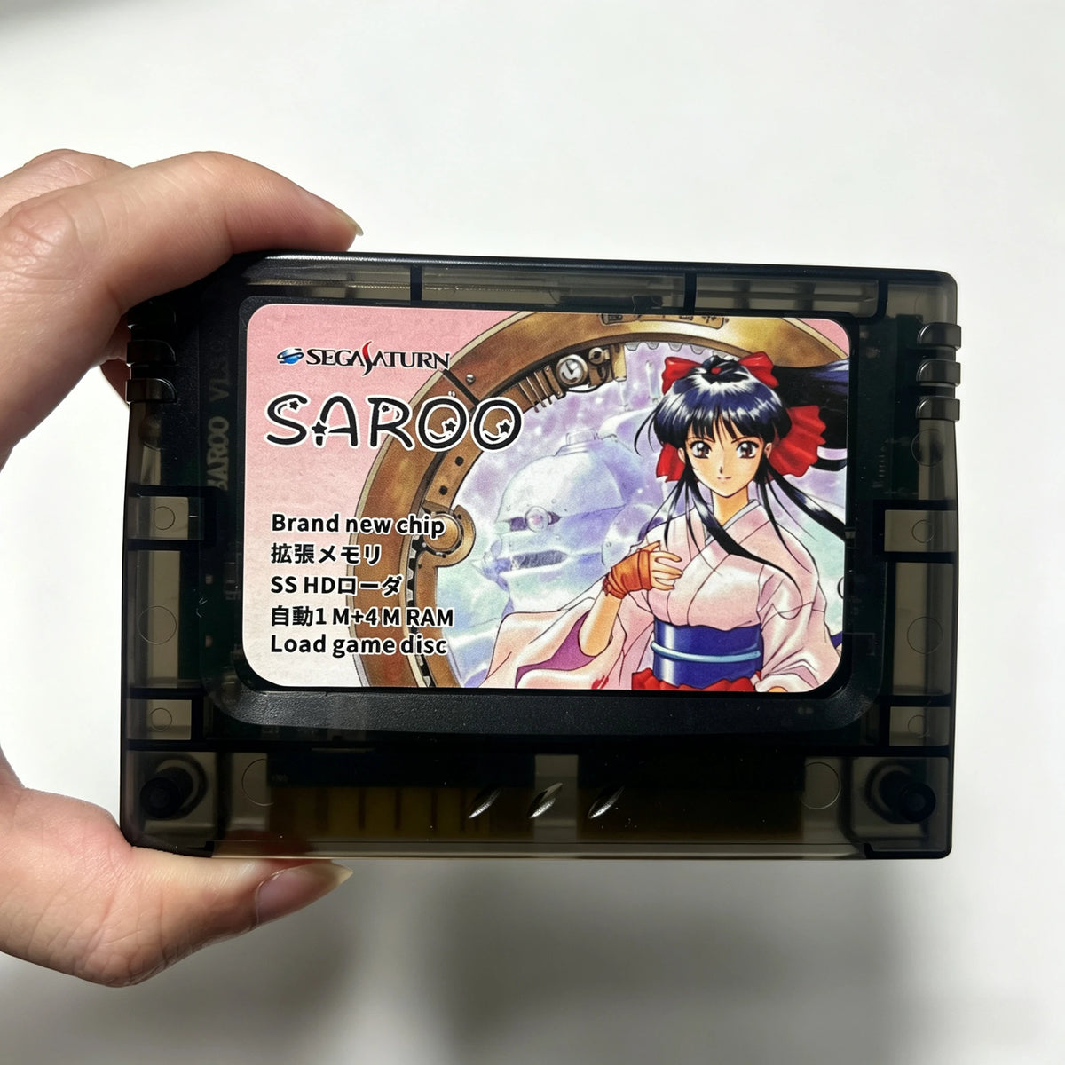 SEGA SATURN 0.9 Firmware Plug and Play DIY SAROO SS Fast Reading Card for Console ，with TF/SD Card Direct Reading Accelerato