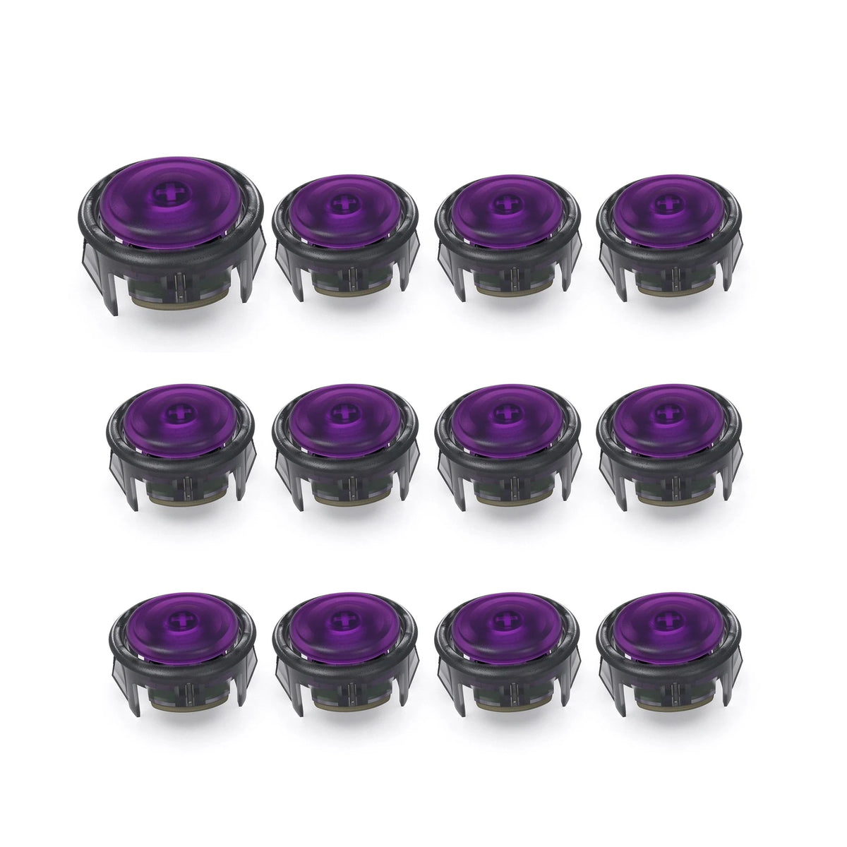 Punk Workshop PWS V2 Arcade Button Kit, 1x 30mm and 11x 24mm