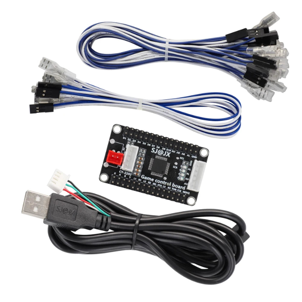 Zero Delay Arcade USB Encoder PC PS3 Switch Raspberry Pi Nintendo TO Joystick FOR 5PIN & 2.8MM Button Hitbox Controller