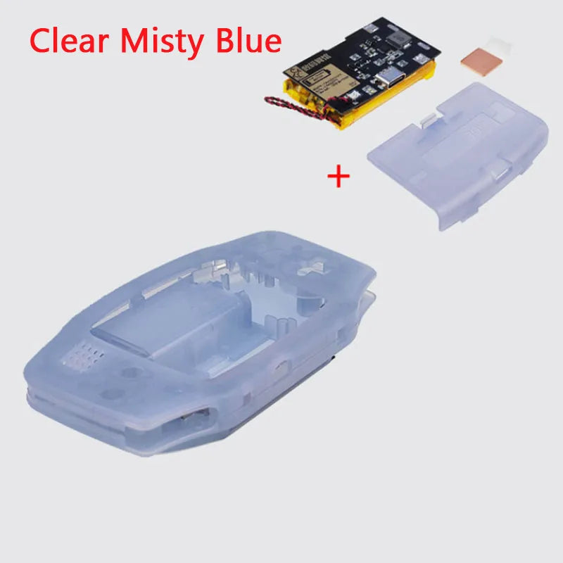 1800mAh Lithium Battery for GBA IPS V3 LCD Kits with Shell Cover