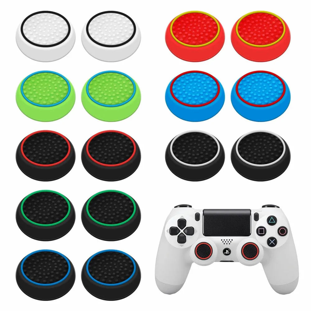 Silicone Thumb Grip Cap for PS4/PS5/PS3/Xbox Controller