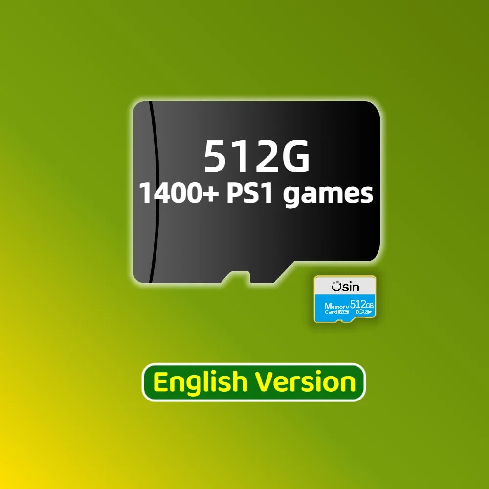 Game TF Card for Trimui Smart Pro and Brick, 256G-512G Games