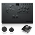 Haute42 Aluminum Alloy Joystick Hitbox Leverless Controller X-Move Stickless Arcade Controller for PC/PS4/PS5 FightStick Arcade