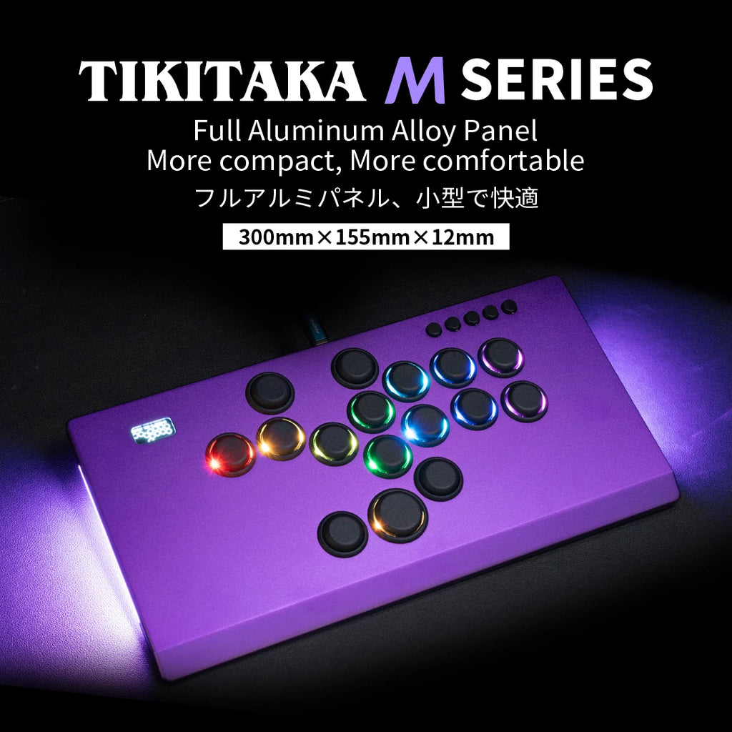 Tikitaka M16 Leverless Controller 12mm Ultra-Thin for PS4 PS3 PC