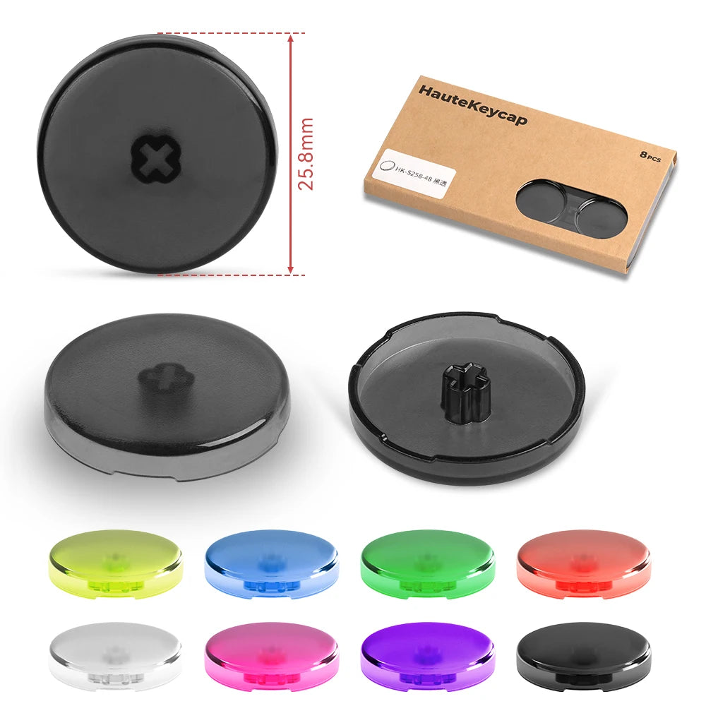 Haute42-COSMOX Keycap Leverless Controller Fighter 25.8mm Hitbox Button Cap For Kailh Cross Low Profile Keyboard Caps