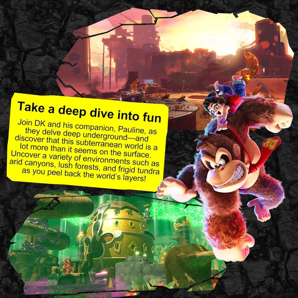 Donkey Kong Bananza for Nintendo Switch 2 Physical Game Card