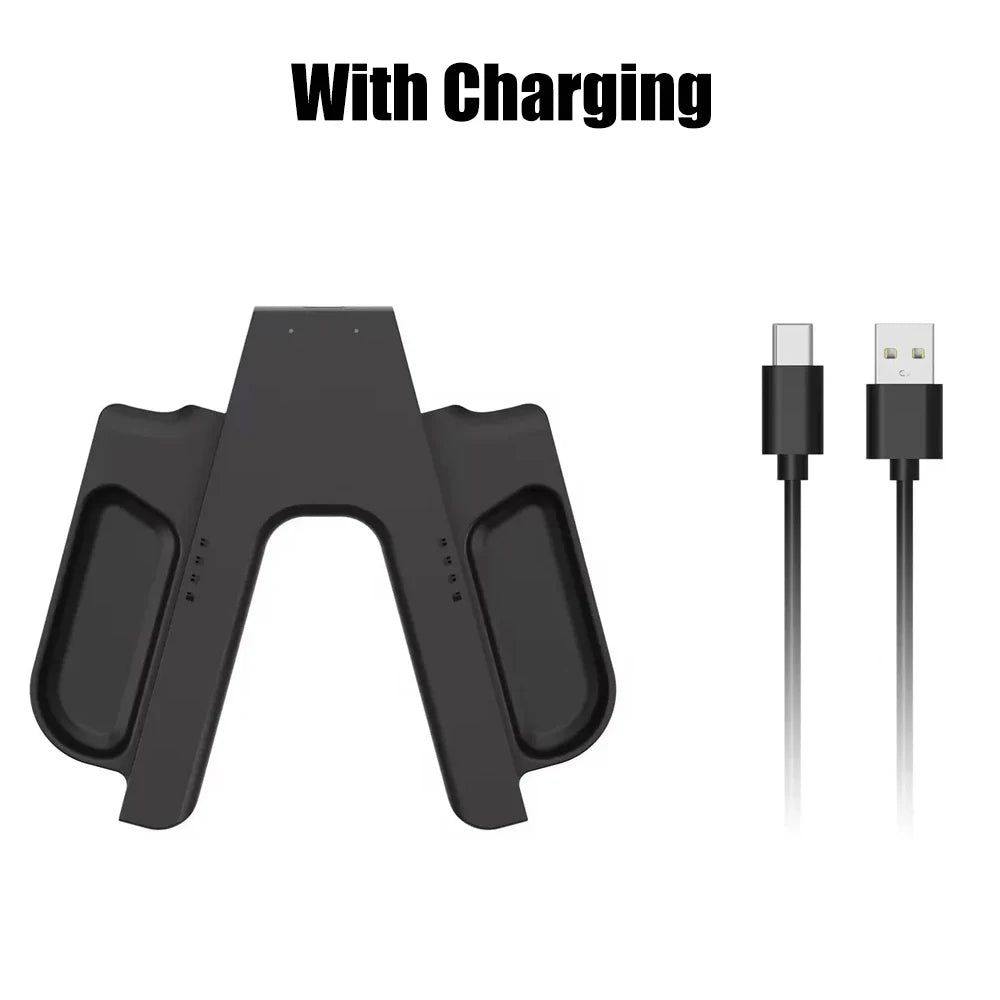 Charger Grip Bracket for Switch 2 Joystick Controller Grip Handle Portable Charging Station for NS Switch 2 Gaming Accessories