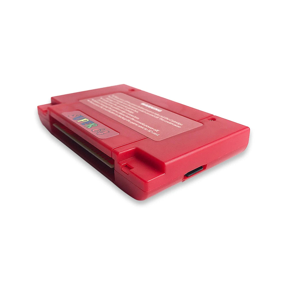 Super 64 340 in 1 Game Cartridge for N64, Region Free, 16GB Card