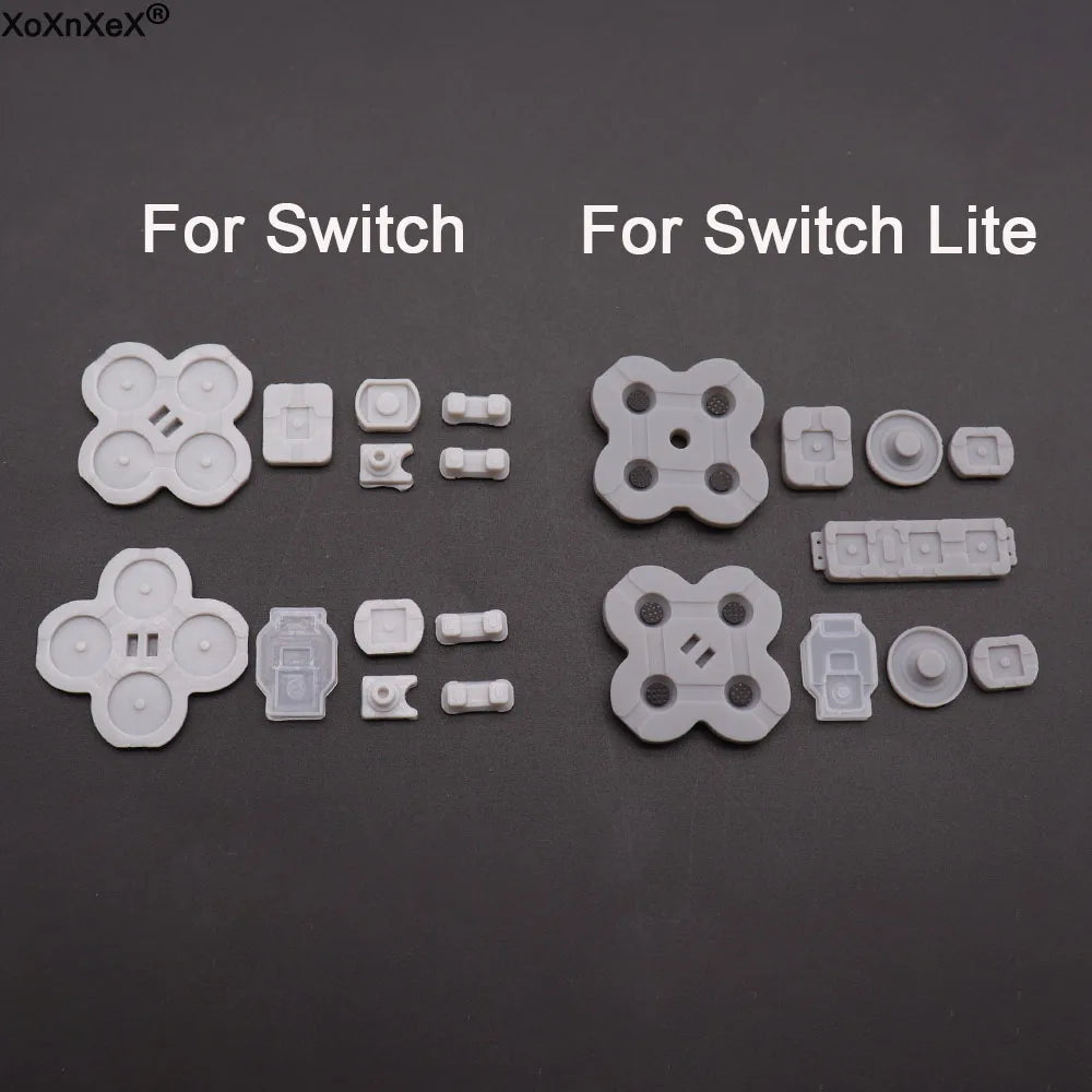 1-3Set For NS Switch Lite Joy-Con Left Right Controller Conductive Rubber Silicone Button Pad Kit
