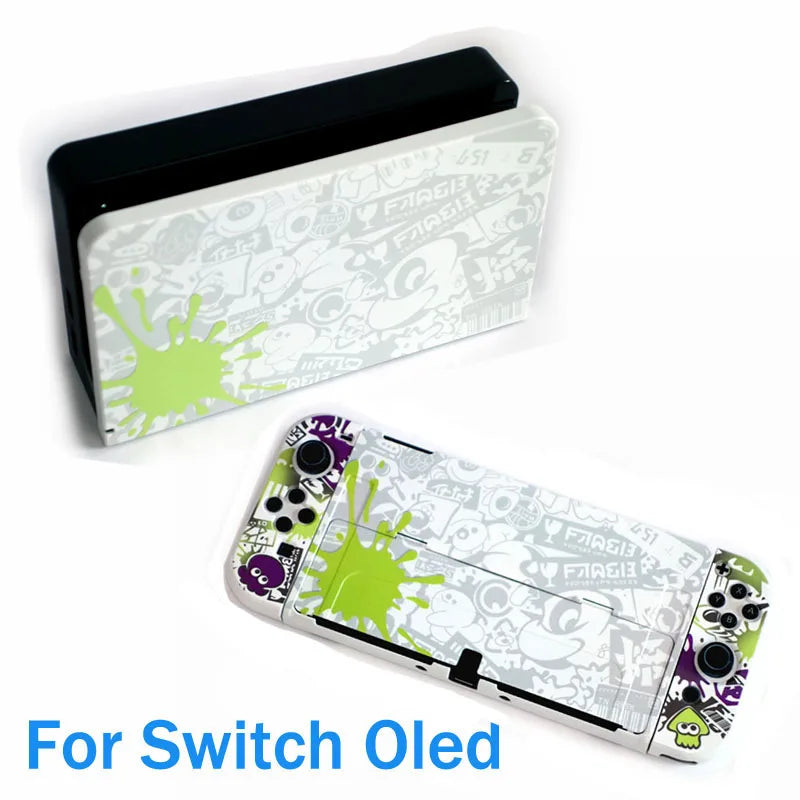 Hard Crystal Case for Nintendo Switch 2 & OLED with TV Dock