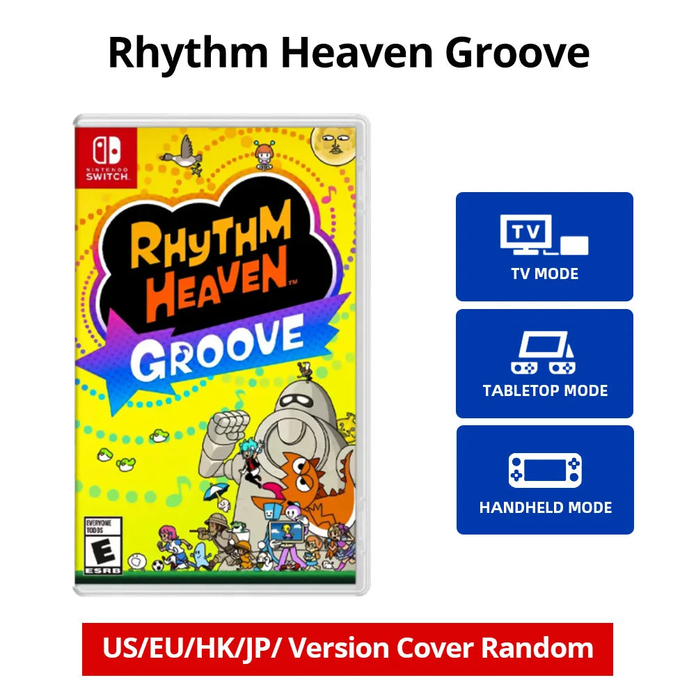 Rhythm Heaven Groove for Nintendo Switch - Physical Game Card