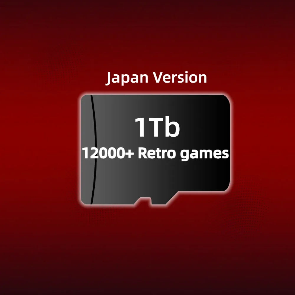 SD Card for Anbernic RG557, Wii U Wii DC SS 60+ Platform Games