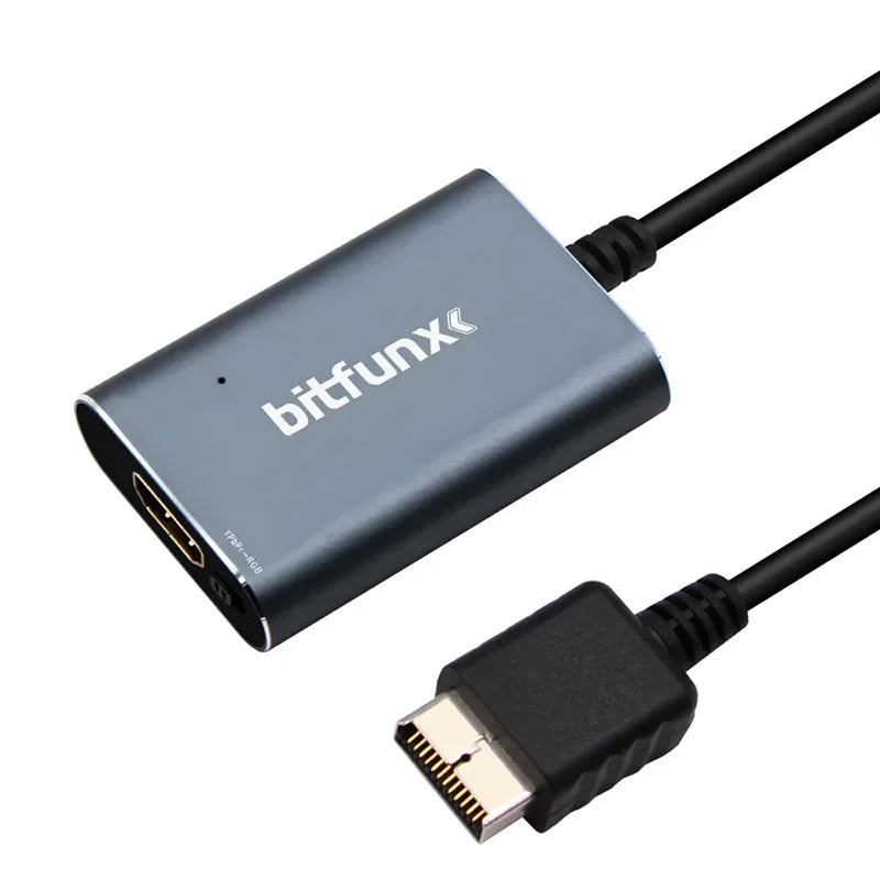 2024 PS2 to HDMI Converter For PS2 PS1 PlayStation 1/2 Game Consoles With RGB to YPbPr Switch