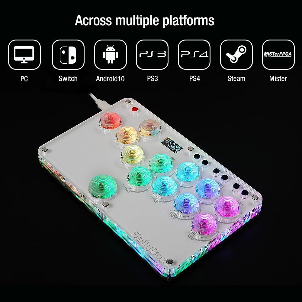 Sallybox SOCD Hitbox Controller for PC, Android, PS4, Switch