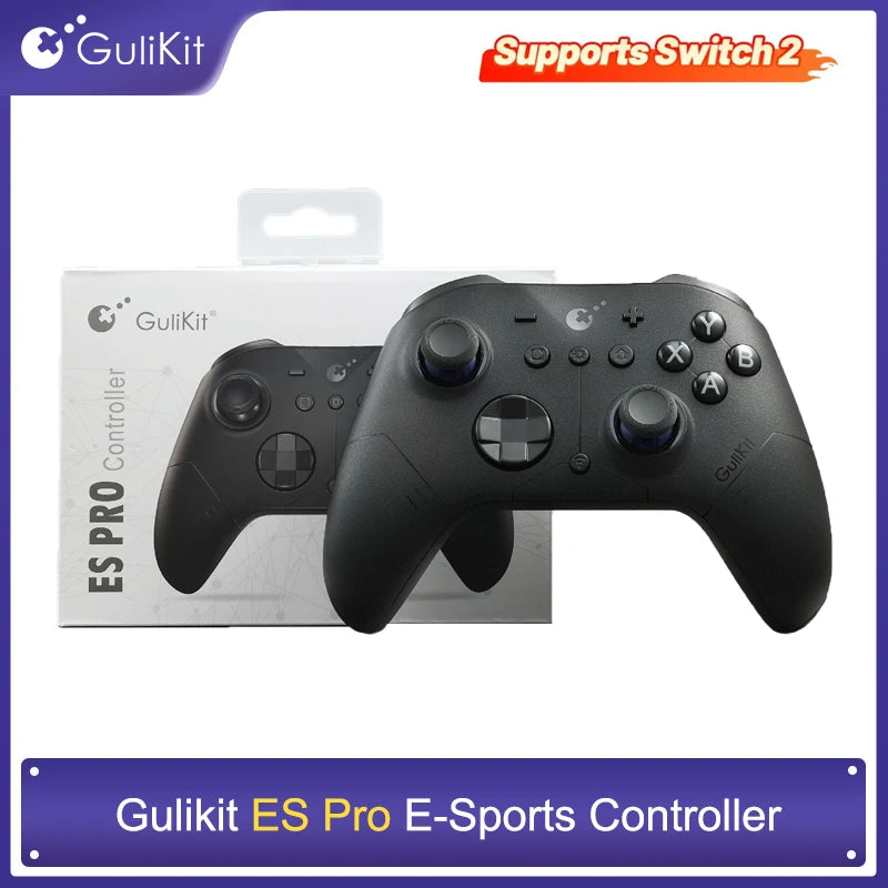 GuliKit ES Pro E-Sports Controller, TMR Joysticks, Switch 2