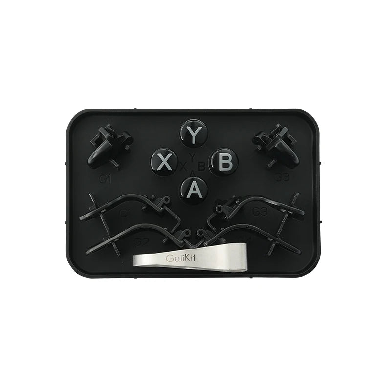 GuliKit KK3 Controller Accessory Pack with 6 Rear Paddles,4 PC Layout ABXY Button,1 Keycap Puller for GuliKit KK3 Max KK3 Pro