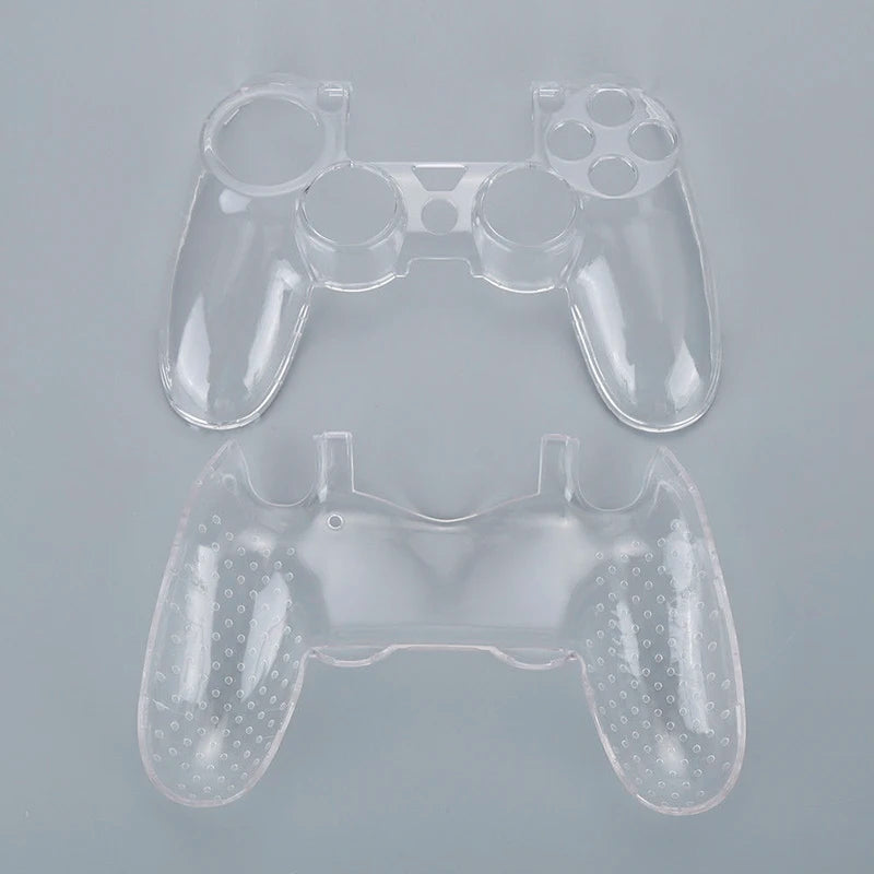 Transparent Hard PC Protector Clear Cover Skin Case for PS4 Controller