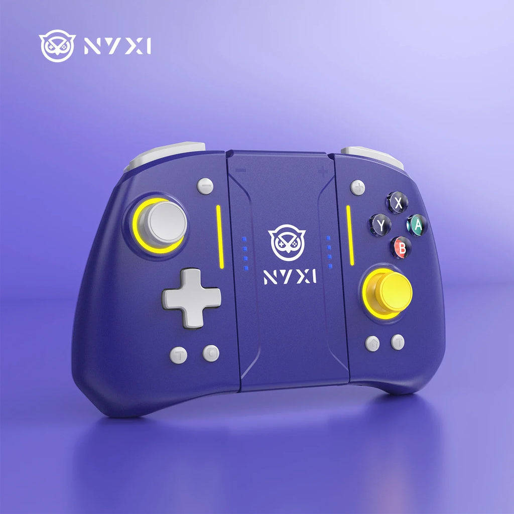 NYXI Hyperion Pro Hall Joystick Wireless Game Controller Gamepad with RGB Lights for Nintendo Switch