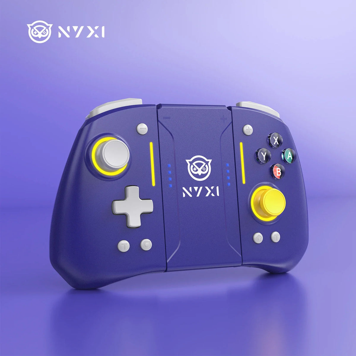 NYXI Hyperion Pro Hall Joystick Wireless Game Controller Gamepad with RGB Lights for Nintendo Switch
