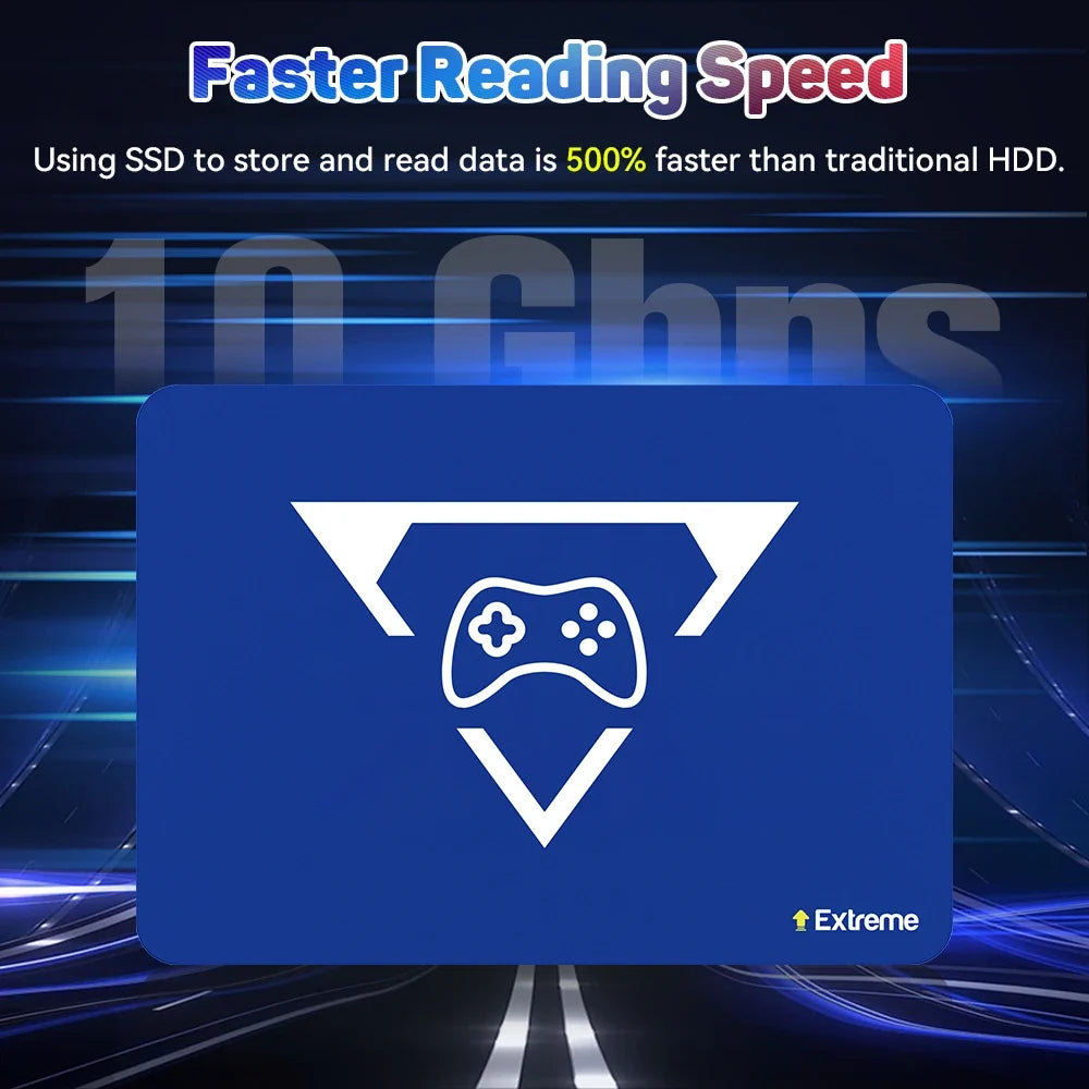 2TB Gaming Emulation Drive for PC, 20000 Retro/PC Games, PS4 Emulator