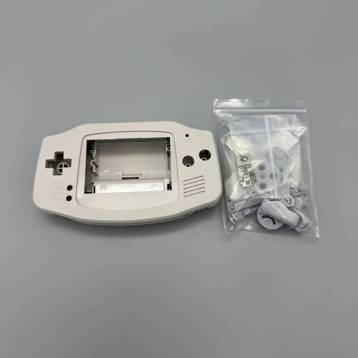 High Quality No Brand Logo Gameboy Advance GBA Shell Kit.There is no brand logo on the shell