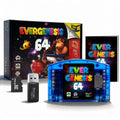 SC64 N64 Flash Cart with 64GB Card, Over 10000 Preloaded Games