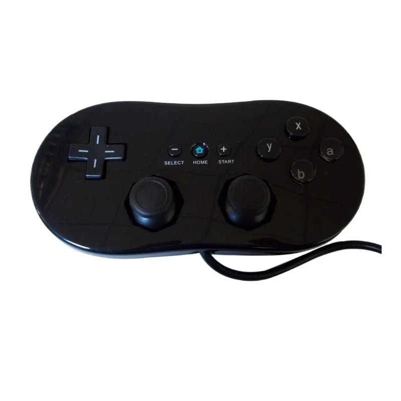 Classic Wired Controller for Wii and Wii U, White or Black