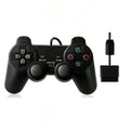 Wired Gamepad Controller for PS1/PS2/PS2 Slim Console Transparent Dual Motor Vibration Joypad Joystick Gaming Accessories