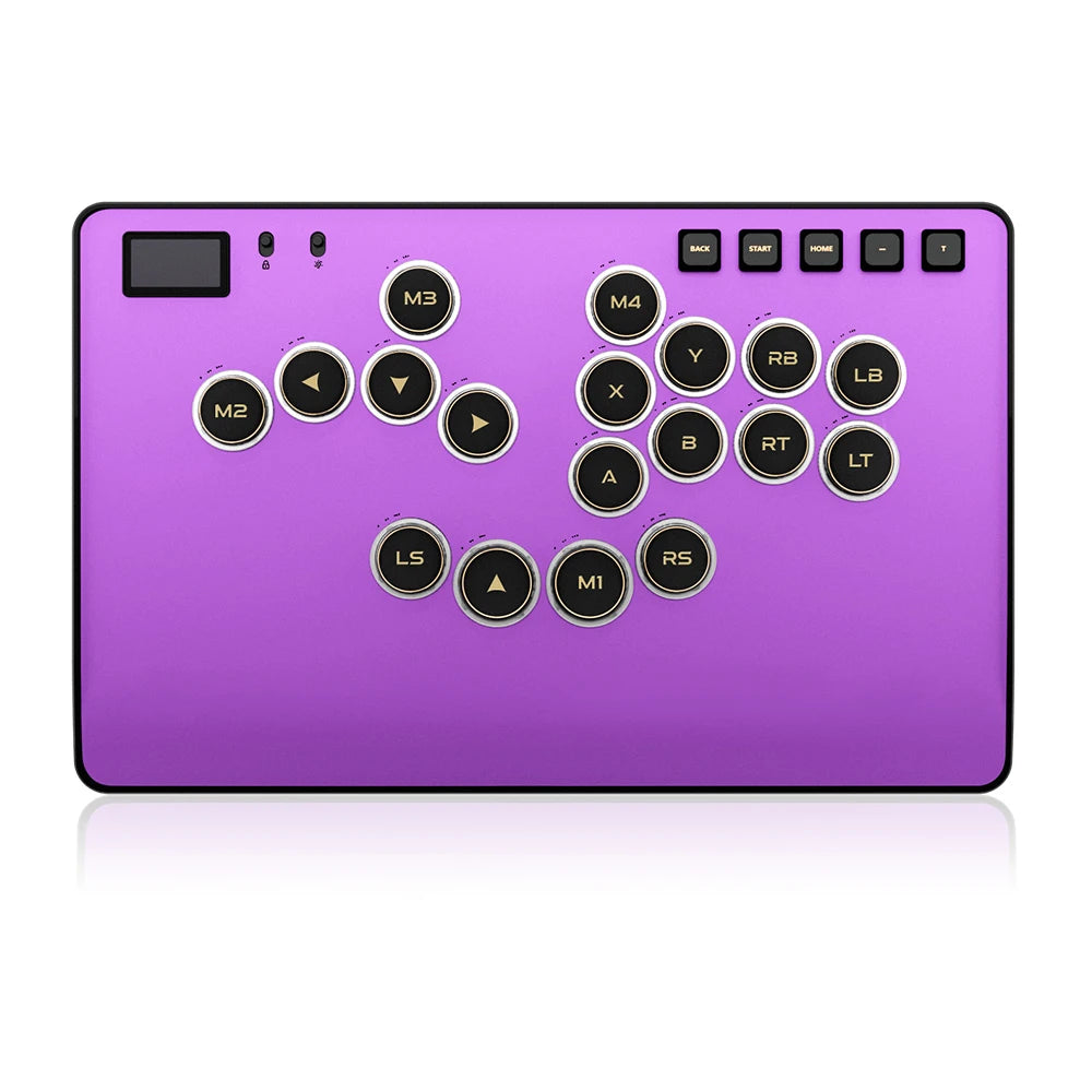 Haute42 C-AT Aluminum Alloy Magnetic Hitbox Leverless Controller Stickless Fightstick for PC/PS4/PS5 Stickless Hitbox Keyboard