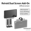 Retroid Dual Screen Add-on for Pocket 5 & Mini V2, 5.5-Inch OLED