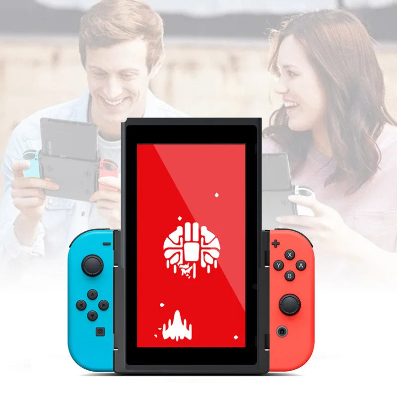 Portrait Mode Flip Grip For NS Switch Console Handheld Vertical Stand Bracket For Switch Oled Accessories Joystick Grip Holder