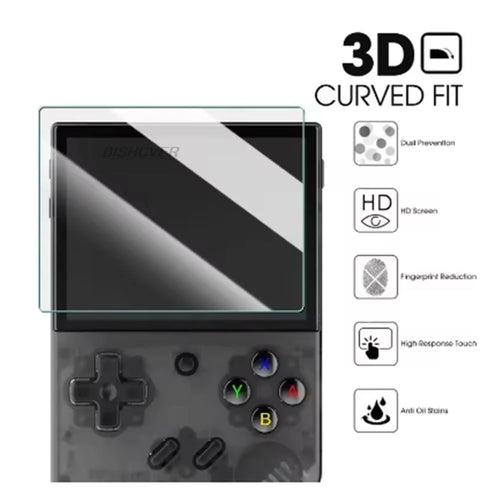 1-3PCS  9H HD Tempered Glass For MINILOONG POCKET 1 Handheld Game Console 4''  POCKET 1 Screen Protector Cover Film