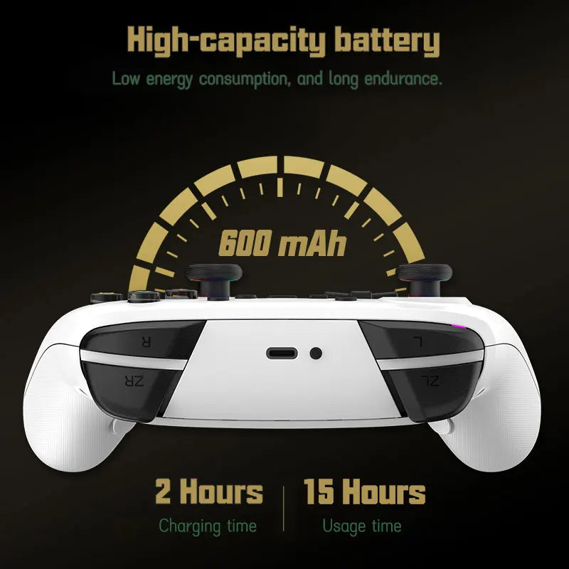 VILCORN Wireless Pro Controller for Switch OLED Lite Steam Deck