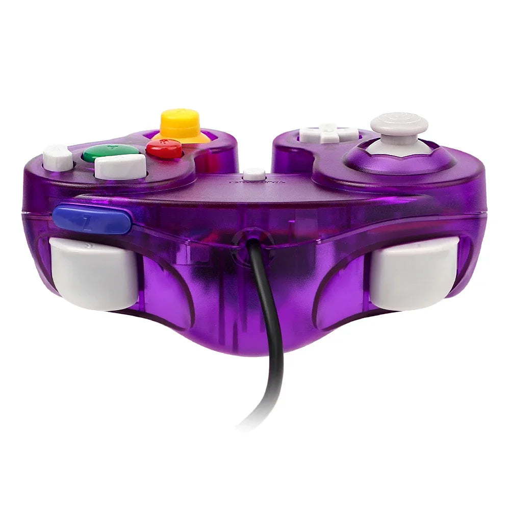 New Wired Game Controller for GameCube NGC Single Button Wired Gamepad Joystick for NGC Game Console