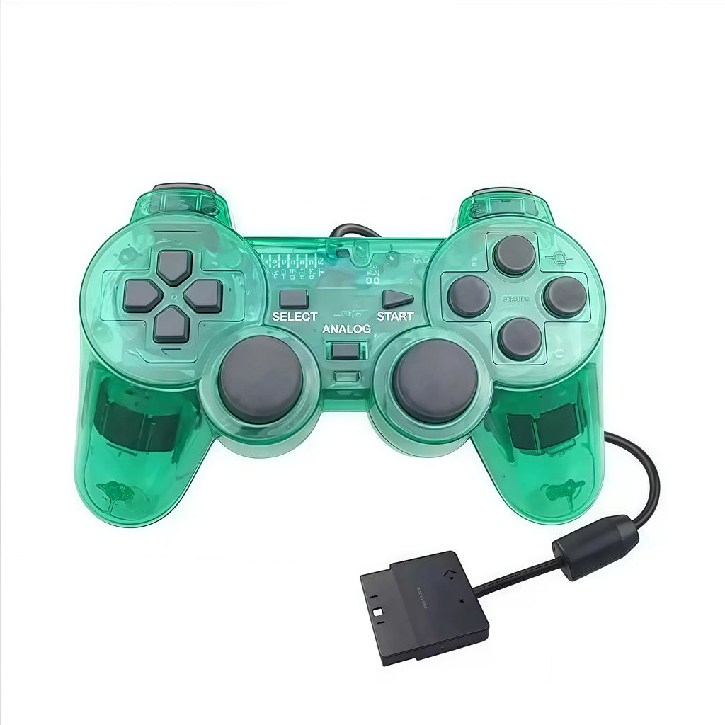 Wired Gamepad Controller for PlayStation 2 Console & PC