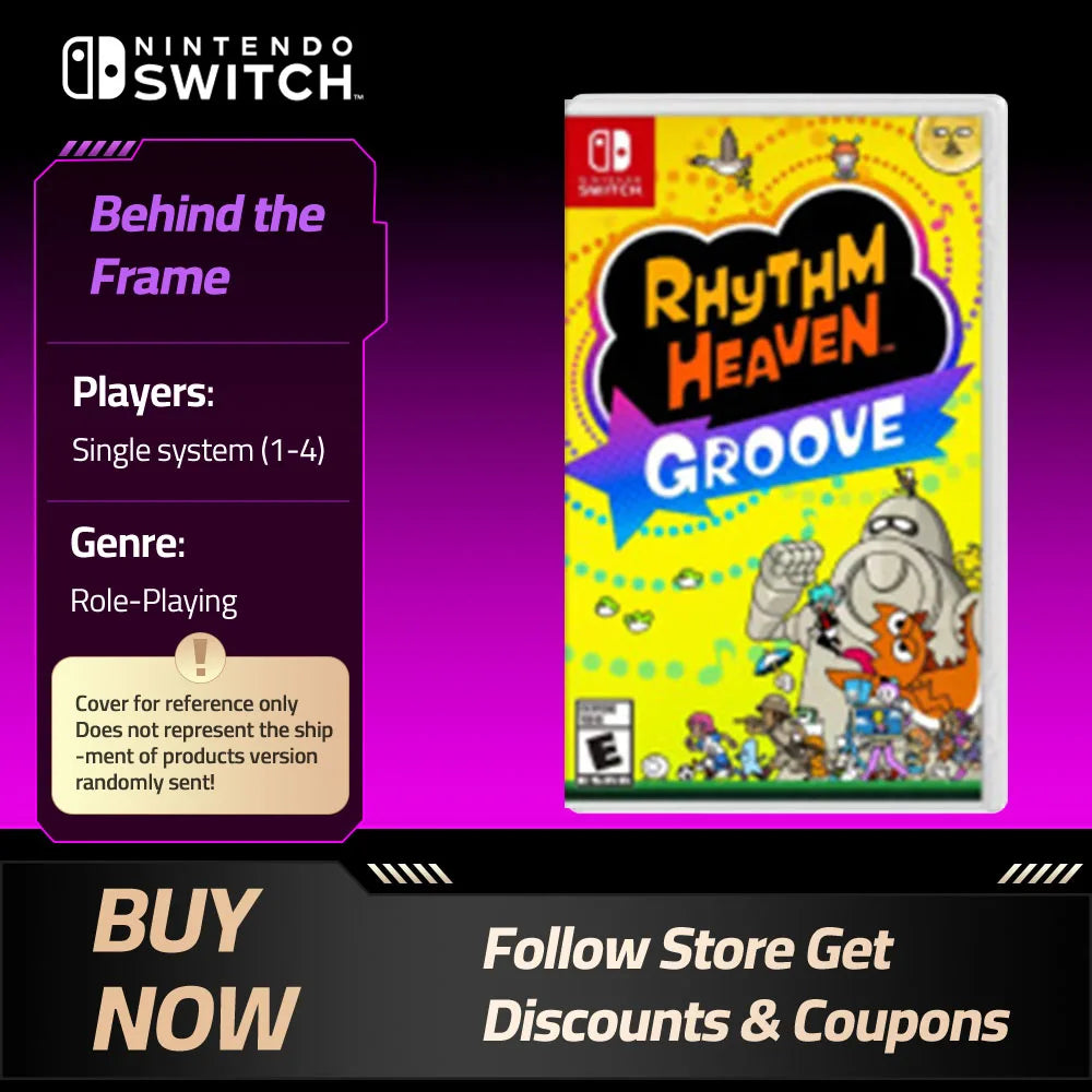 Rhythm Heaven Groove for Nintendo Switch - Physical Game Card