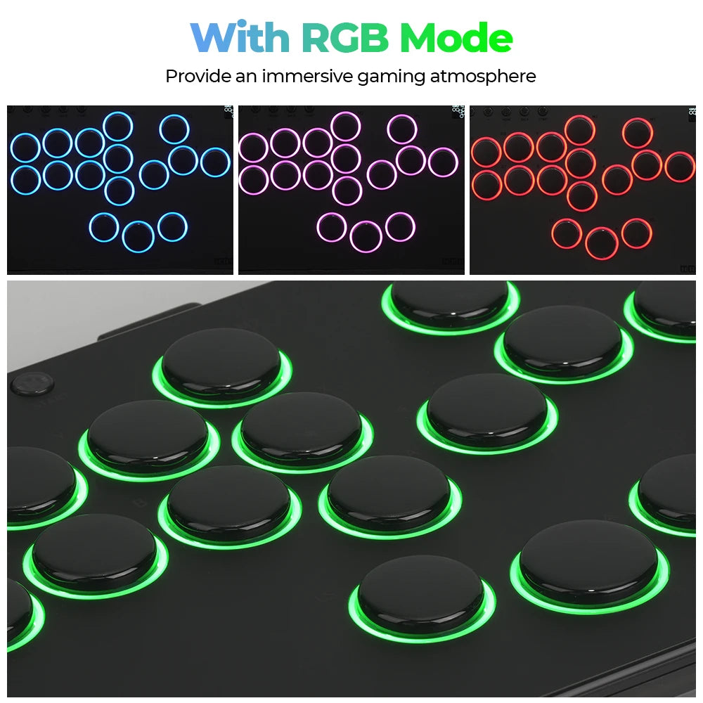 Haute42 COSMOX E16 Mirrored Leverless Controller for Left-Handers