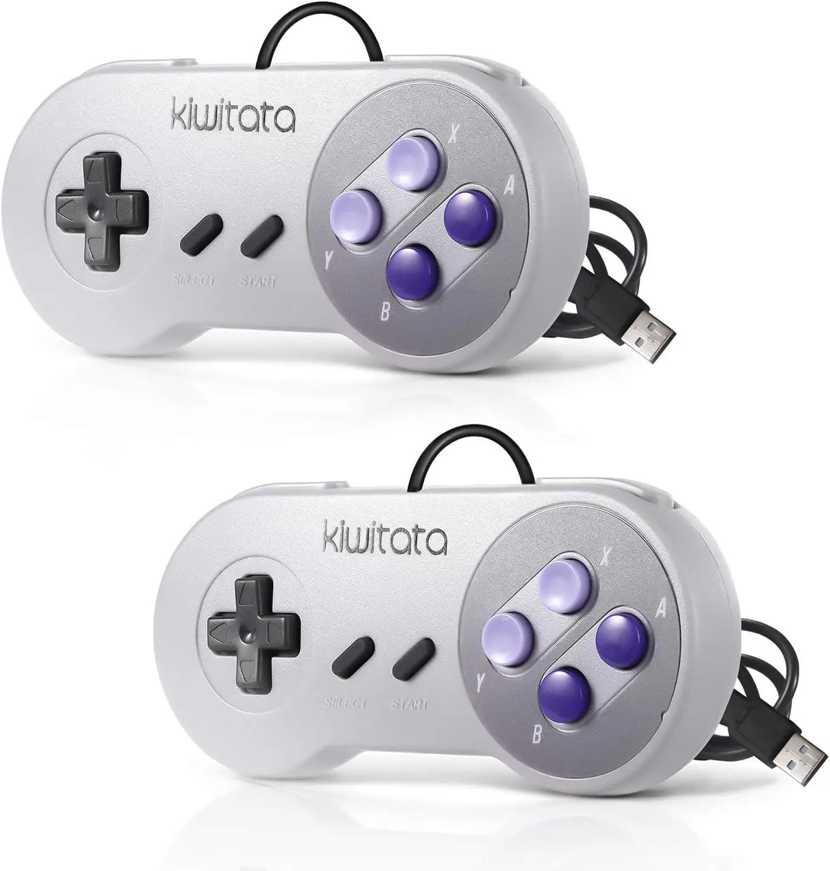 USB Wired SNES-Style Gamepad for Windows PC, Mac, Raspberry Pi