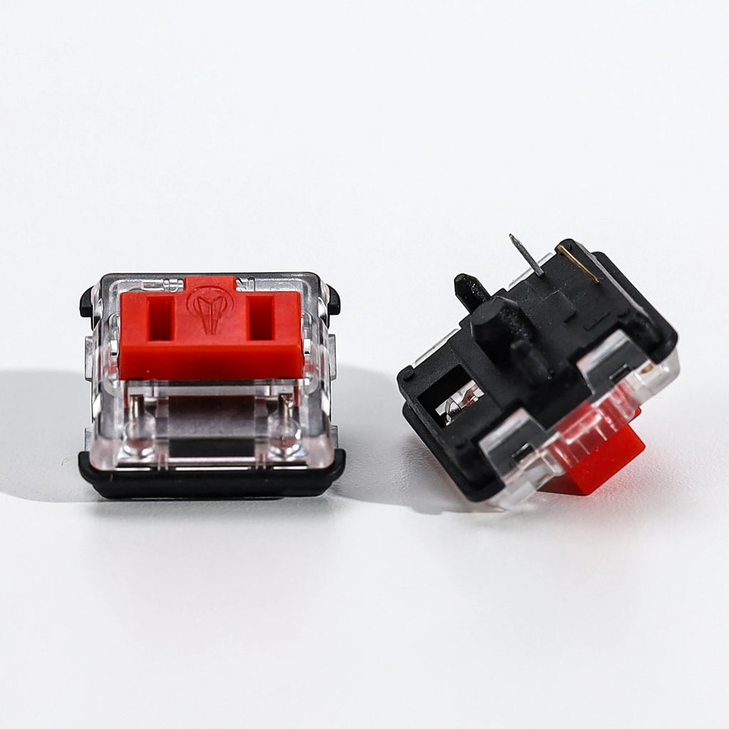 Kailh 1350 Choc V1 Red Linear Low Profile Switches, 10-110pcs