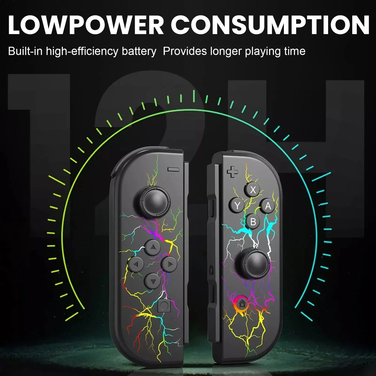 Wireless Bluetooth Joy Pad Controller for Nintendo Switch, Turbo