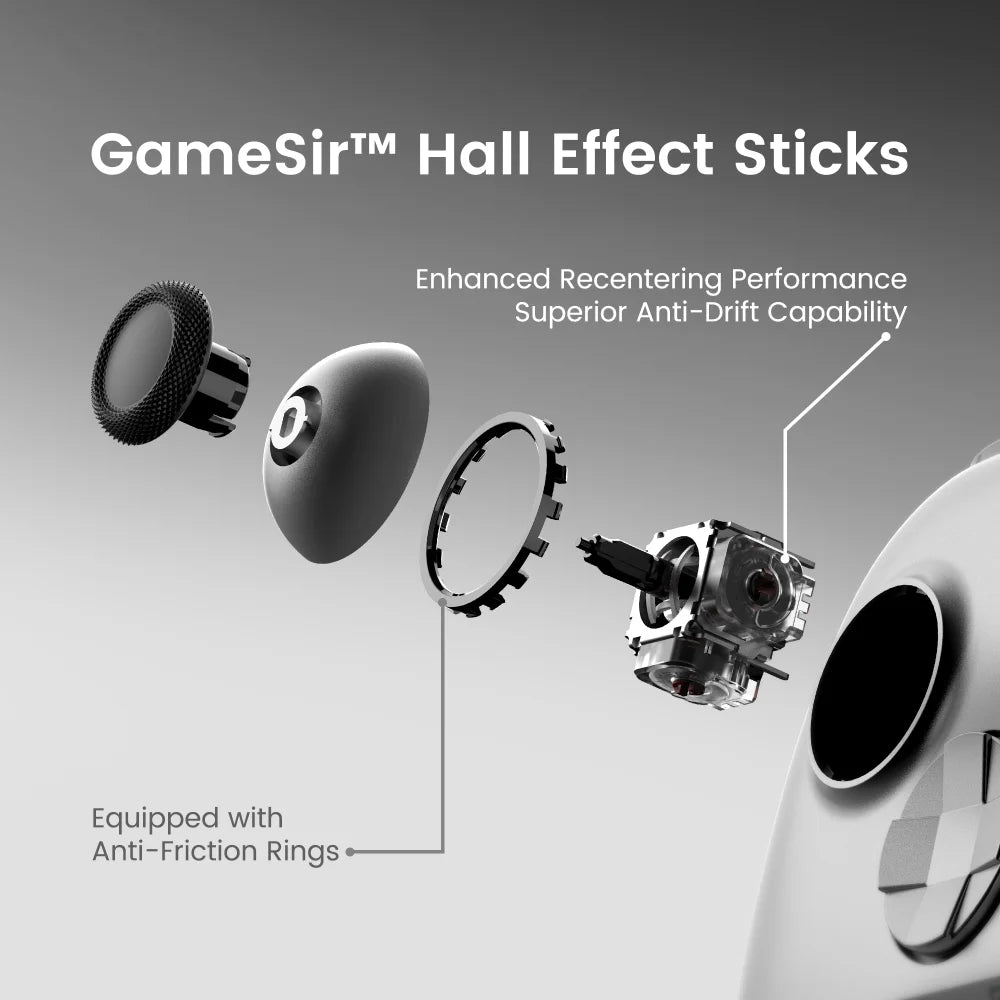 GameSir Nova 2 Lite Rokid Edtion Gamepad for Nintendo Switch 2/1 PC iOS Android Wireless Controle AR Spatial Glasses Connection
