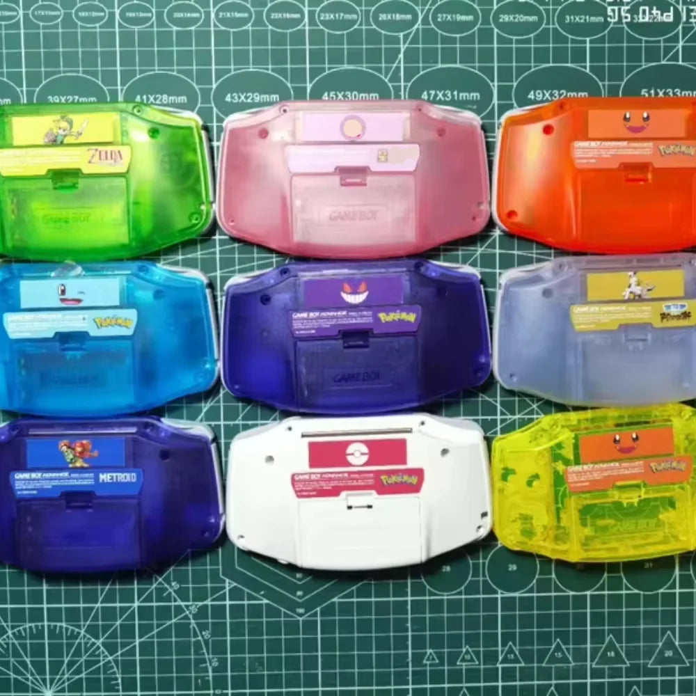 Pokémon GBA Shell IPS Full Set Housing Shell Cover for Console GBA Case Shell