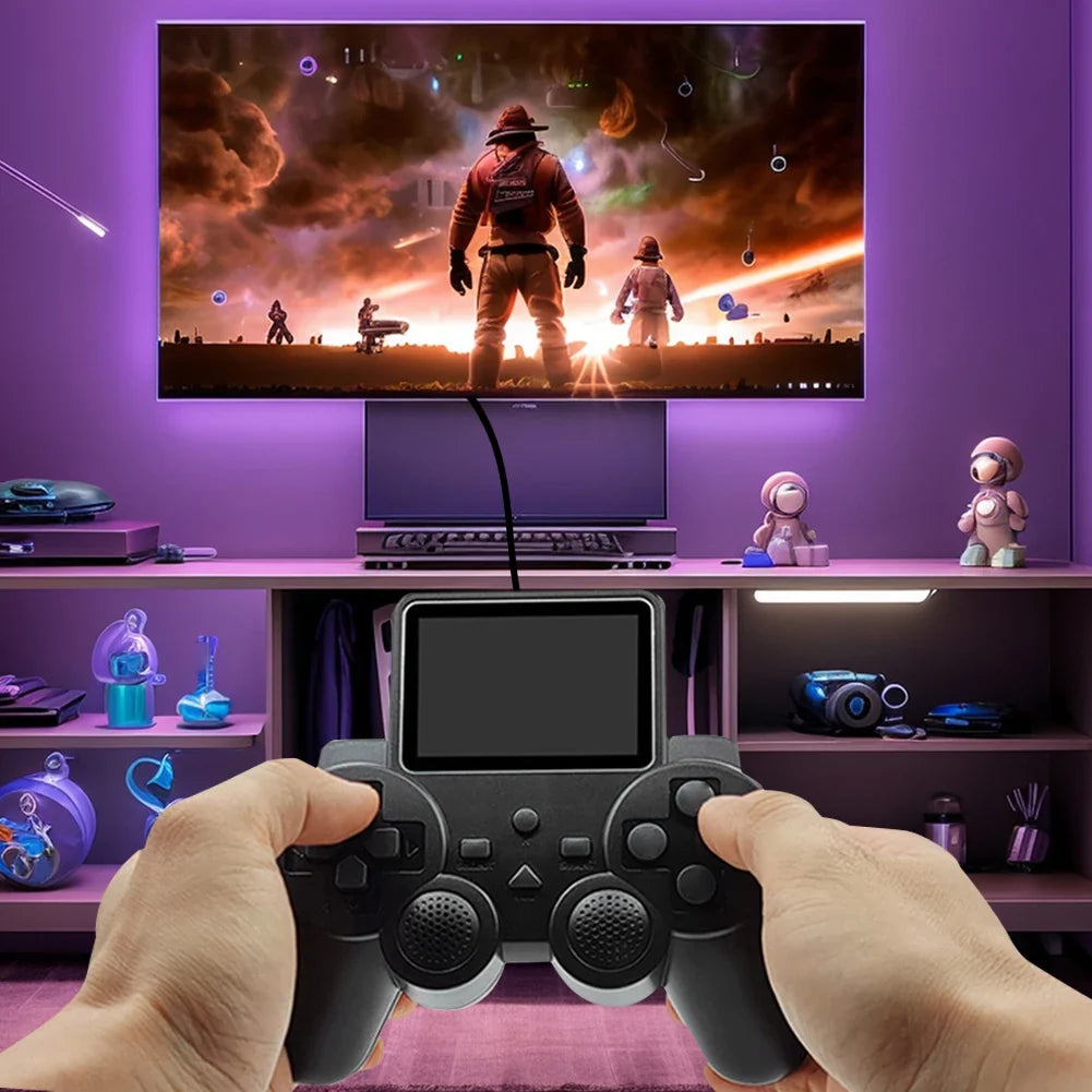 Retro Handheld Game Console with 520 Built-In Games, Rechargeable