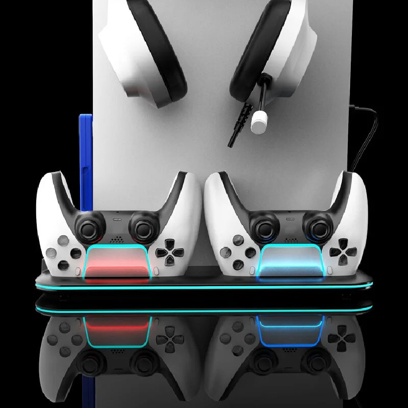 Multifunctional Stand for PS5, PS5 Slim and PS5 Pro