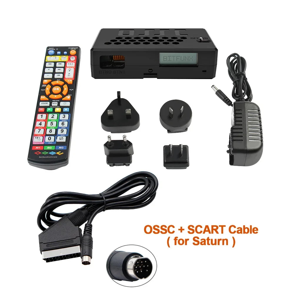 Bitfunx OSSC V1.8 Open Source Scan Converter HDMI Adapter