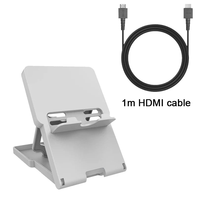 Adjustable Foldable Portable Game Console Stand for Switch 2, Switch OLED, Switch Lite, Multi-angle Display Holder
