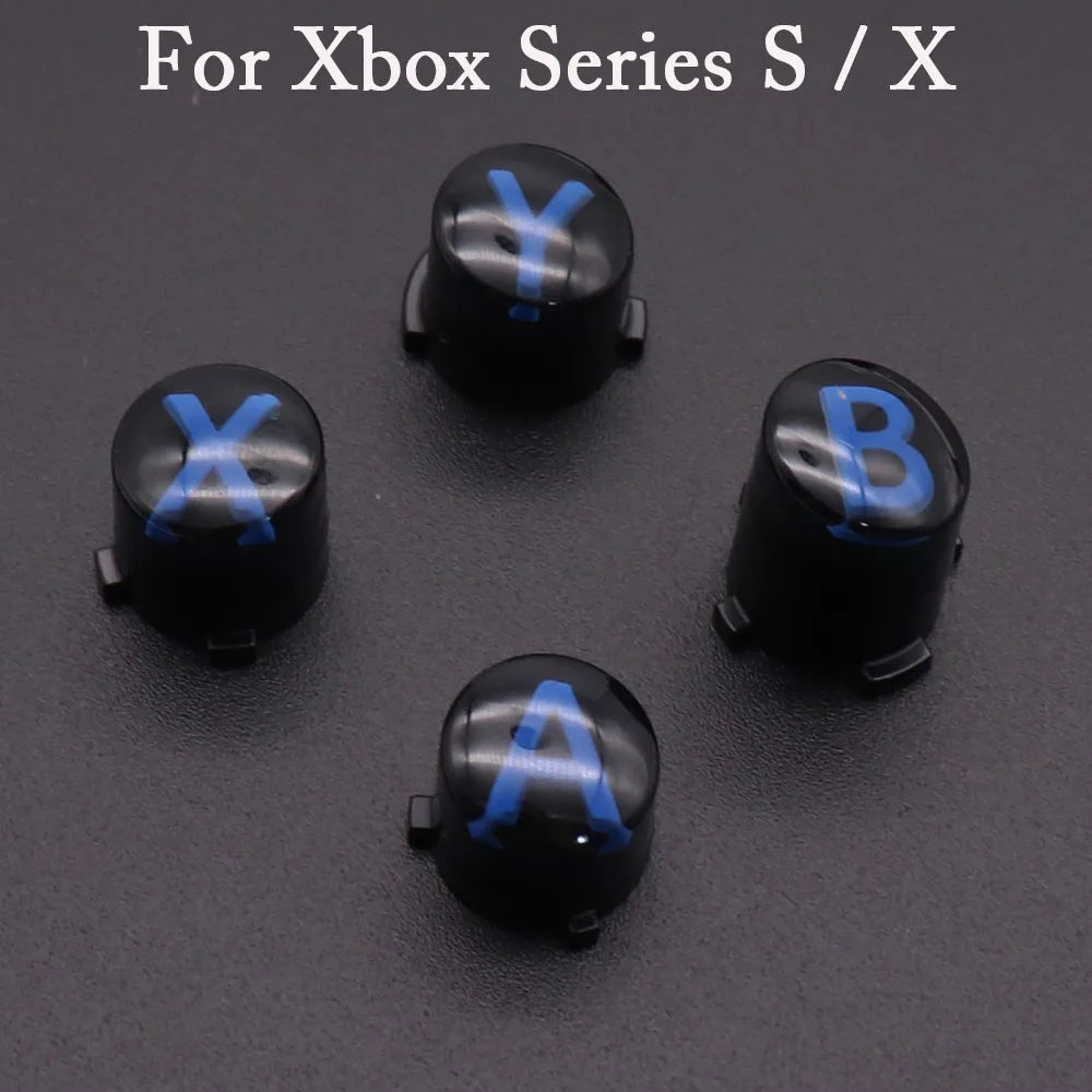 1 Set for Xbox Series S/X Controller Replacement ABXY Button Kit for Xbox One S Elite Series 1/2 Gamepad Button Accessories